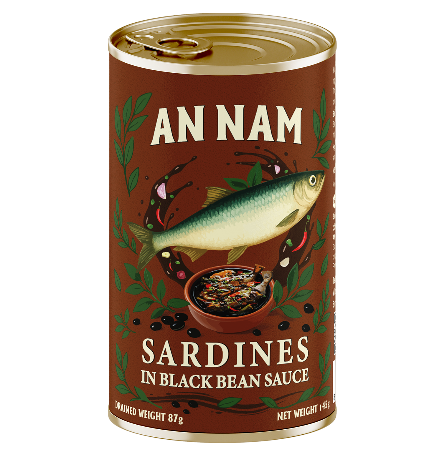 An Nam Sardines In Black Bean Sauce