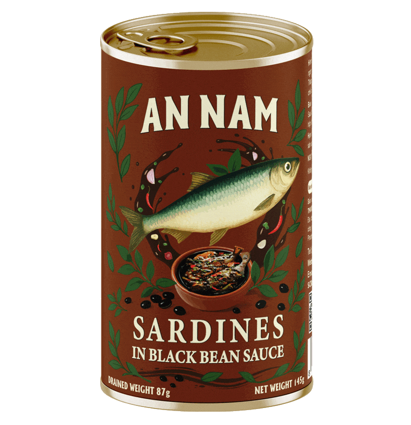 An Nam Sardines In Black Bean Sauce