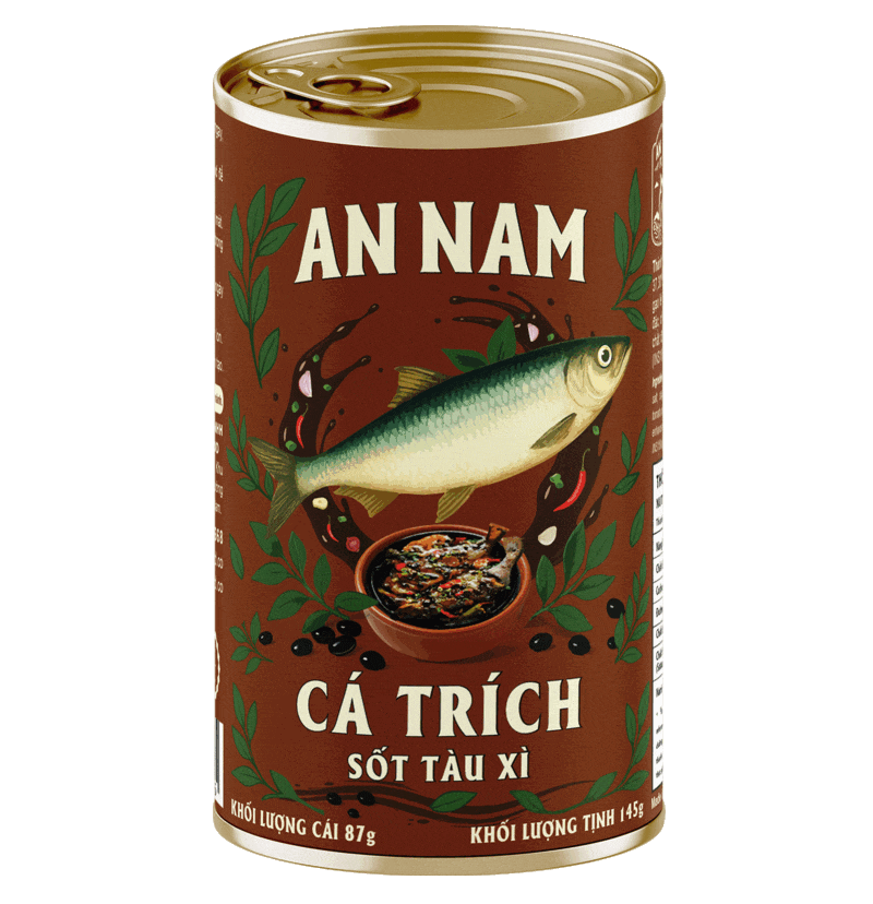 Cá Trích Sốt Tàu Xì An Nam