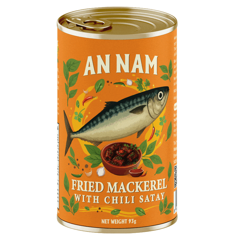 An Nam Fried Mackerel With Chili Satay
