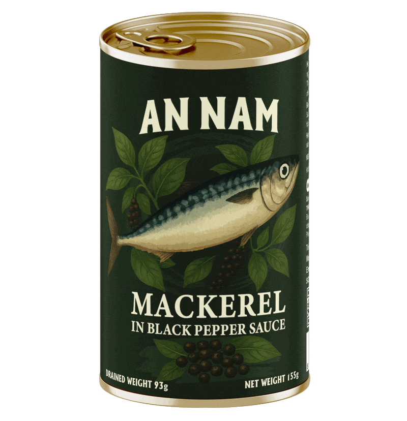 An Nam Mackerel In Black Pepper Sauce