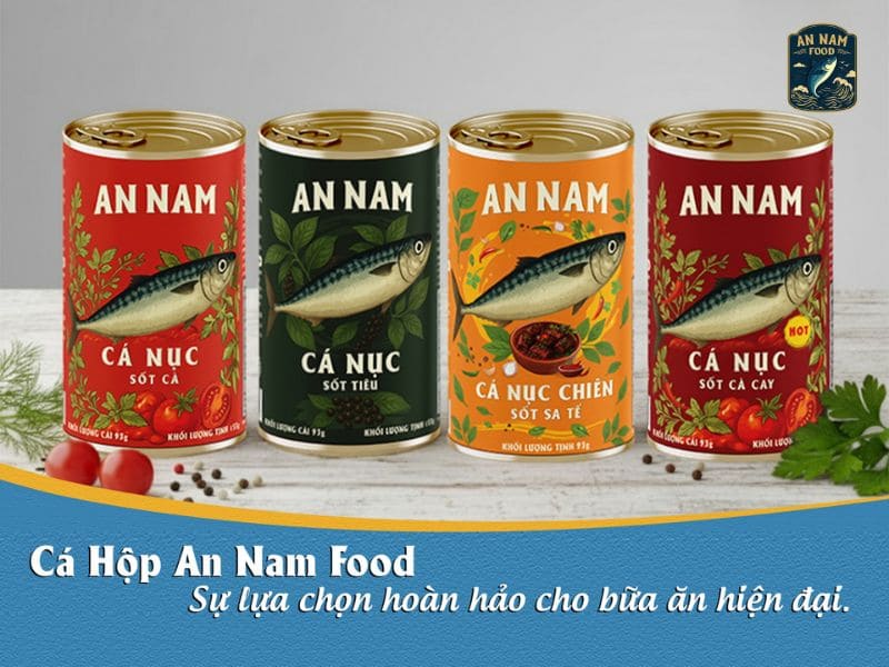 Cá Hộp An Nam Food – Ngon Trọn Vị, Tiện Lợi Cho Mọi Bữa Ăn