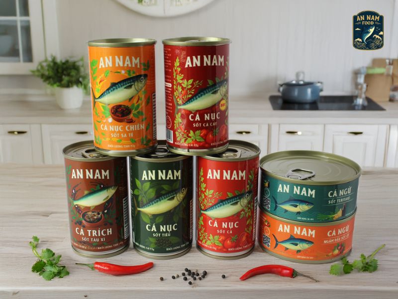 Cá Hộp 3 Cô Gái