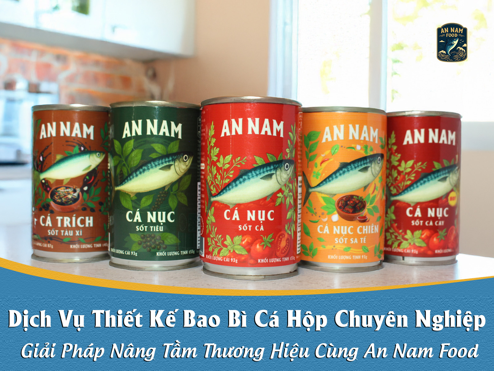 Dịch Vụ Thiết Kế Bao Bì Cá Hộp Chuyên Nghiệp