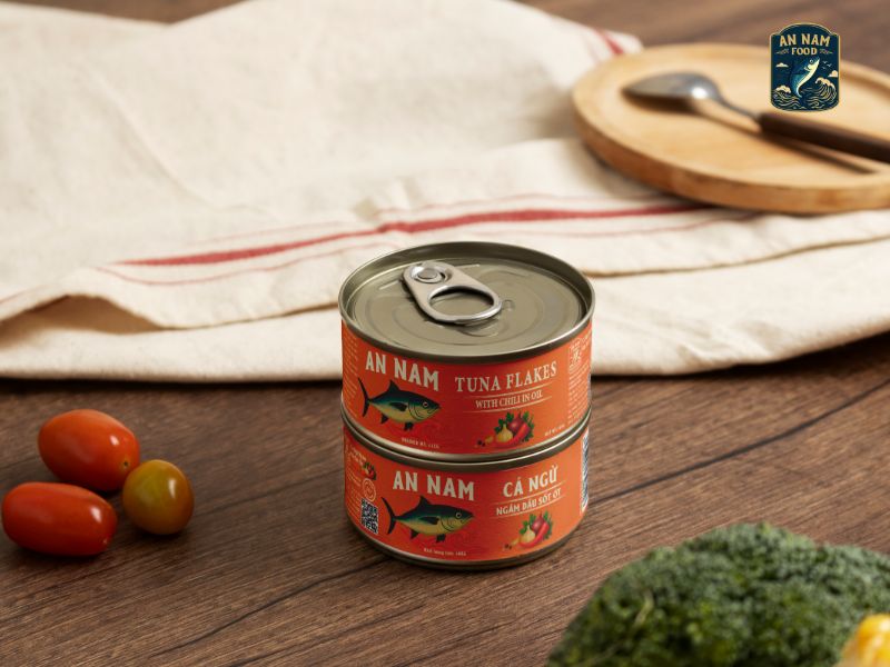 Cá hộp bao nhiêu calo?