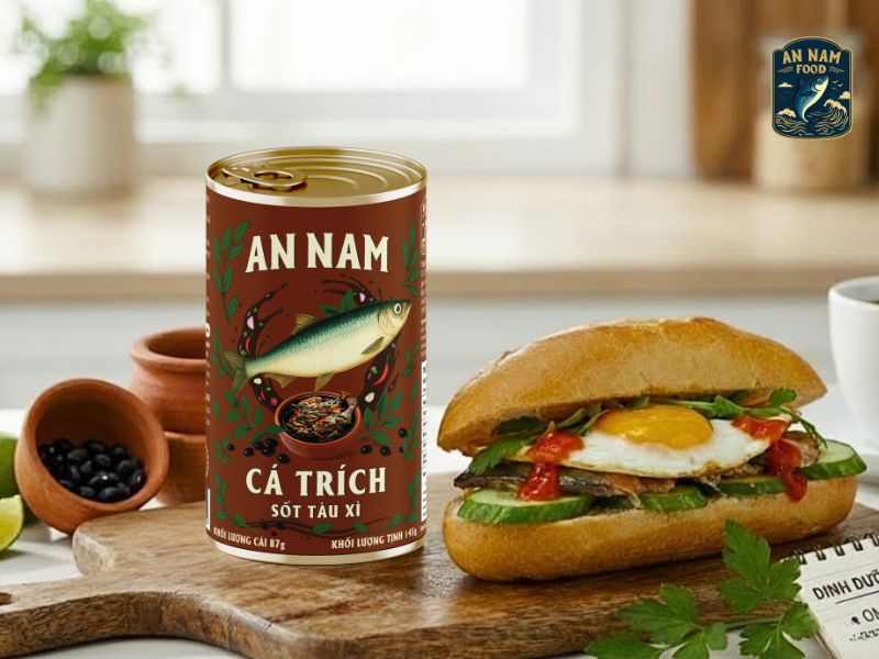 Cá Trích Đóng Hộp An Nam Food – Tiện Lợi, Ngon Và Đủ Chất